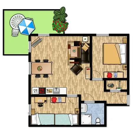 Haus Undine 07 Appartamento *